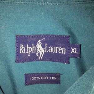 Ralph Lauren Shirts - Vintage Ralph Lauren Button Down Dark Green Ralph Lauren Shirts - Vintage Ralph Lauren Button Down Dark Green